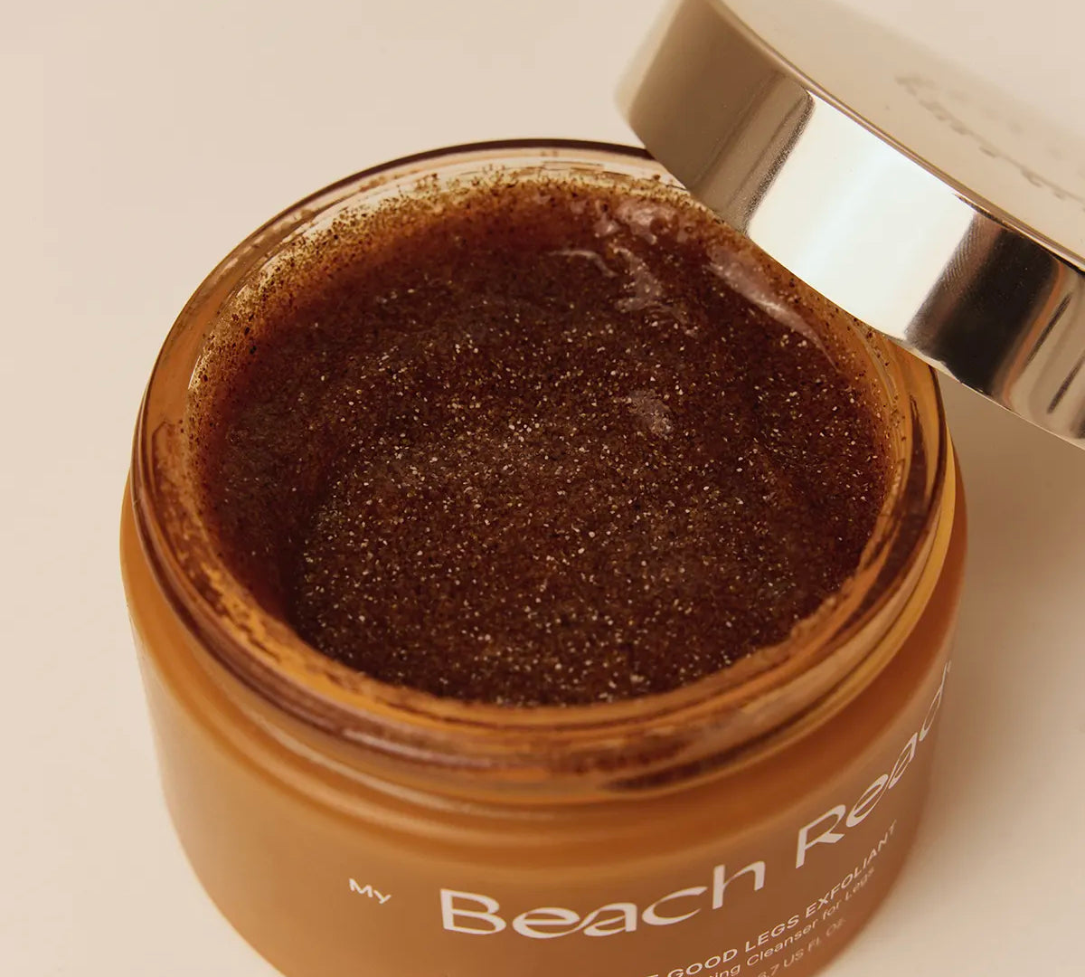 Inside the Good Legs Exfoliant: Walnut shell, glycerin, and aloe